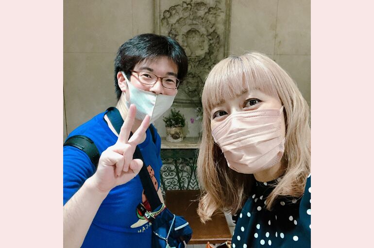 ファビエンヌさとことカピバラ君