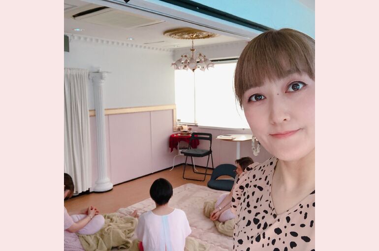 瞑想中