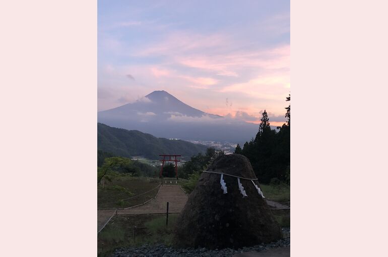 河口浅間神社遥拝所