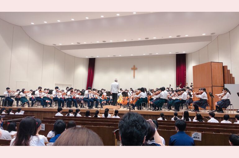 オーケストラ部演奏風景